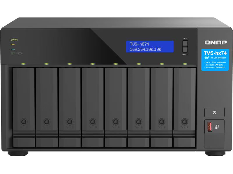 QNAP NAS TVS-h874-i5-32G 8-bay