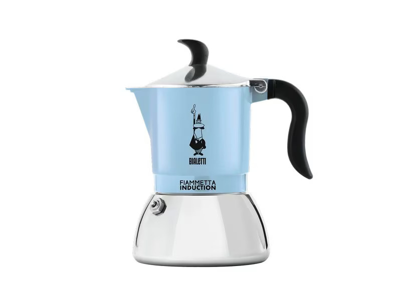 Bialetti Espressokocher Fiammetta Induction für 4 Tassen, Blau