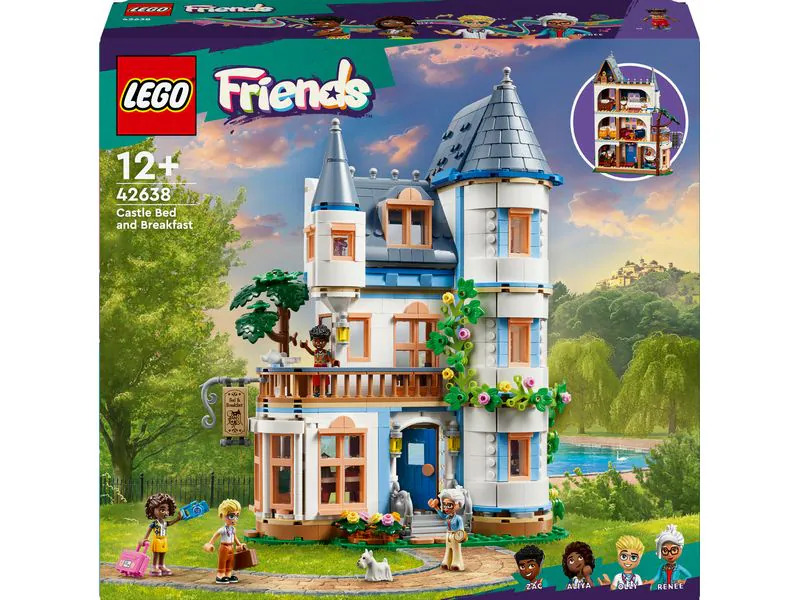 LEGO® Friends Burg mit Ferienunterkunft 42638