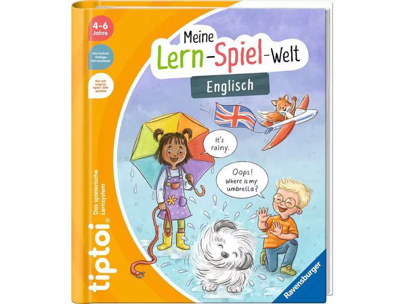 tiptoi Lernbuch Meine Lern-Spiel-Welt: Englisch