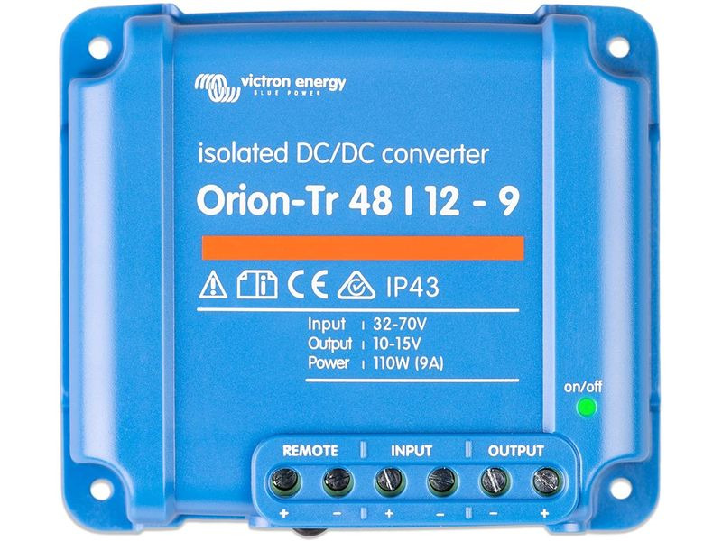 Victron DC/DC Spannungs-Wandler Orion-Tr 48-12 V, 9A 110 W