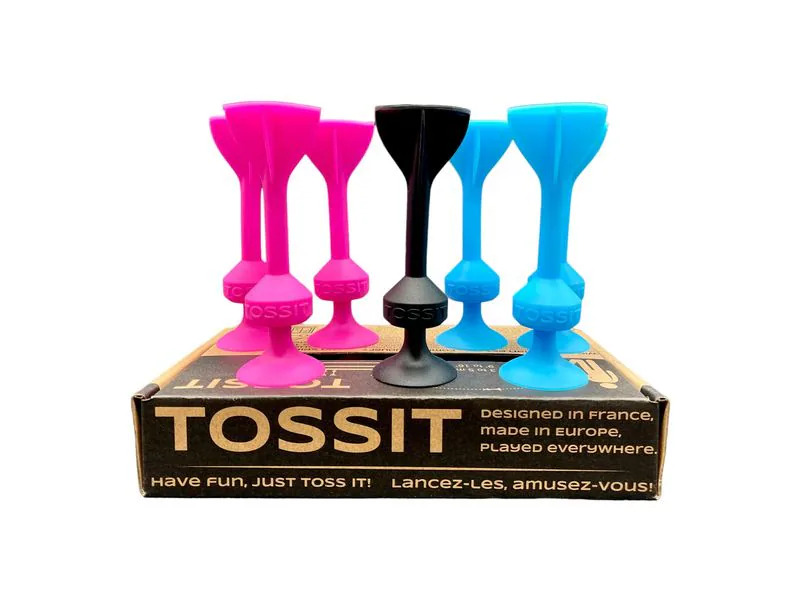 Tossit Saugnapf-Darts Pink / Blau