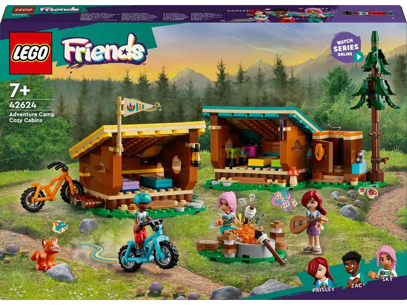 LEGO® Friends Gemütliche Hütten im Abenteuercamp 42624