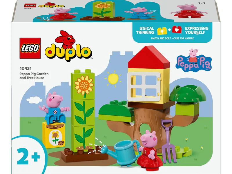 LEGO® DUPLO® Peppas Garten mit Baumhaus 10431
