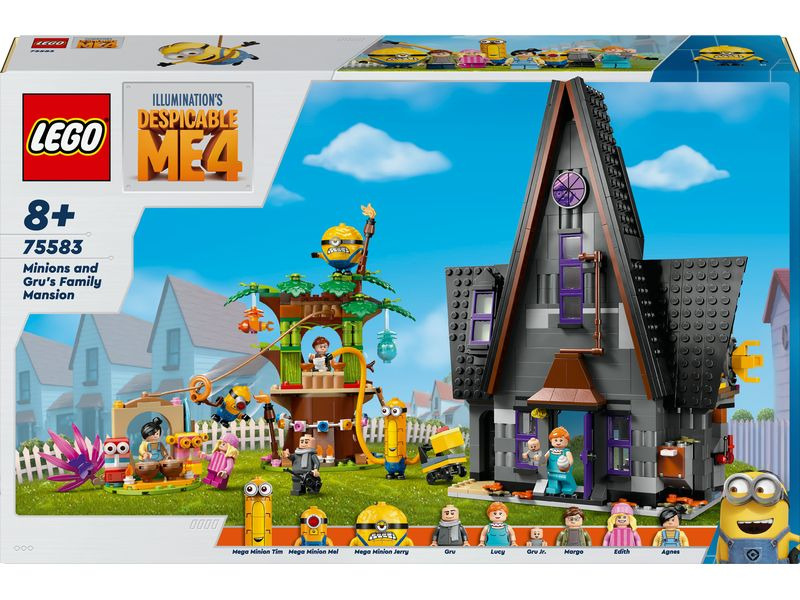 LEGO® Despicable Me 4 Familienvilla von Gru und den Minions 75583
