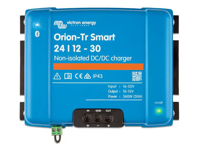 Victron Laderegler Orion-Tr Smart 24-12 V 30A, 360 W