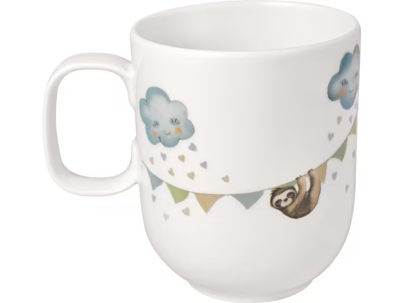 Villeroy &amp; Boch Kindertrinkbecher Walk Elephant 280 ml, 6 Stück, Hellblau