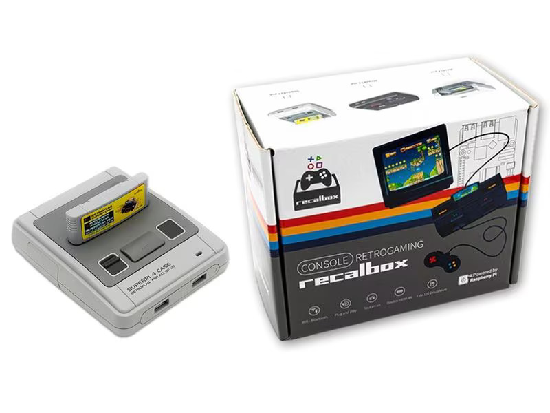 HutoPi Gaming Kit Raspberry Pi 4, 4 GB Retrogaming SNES Set