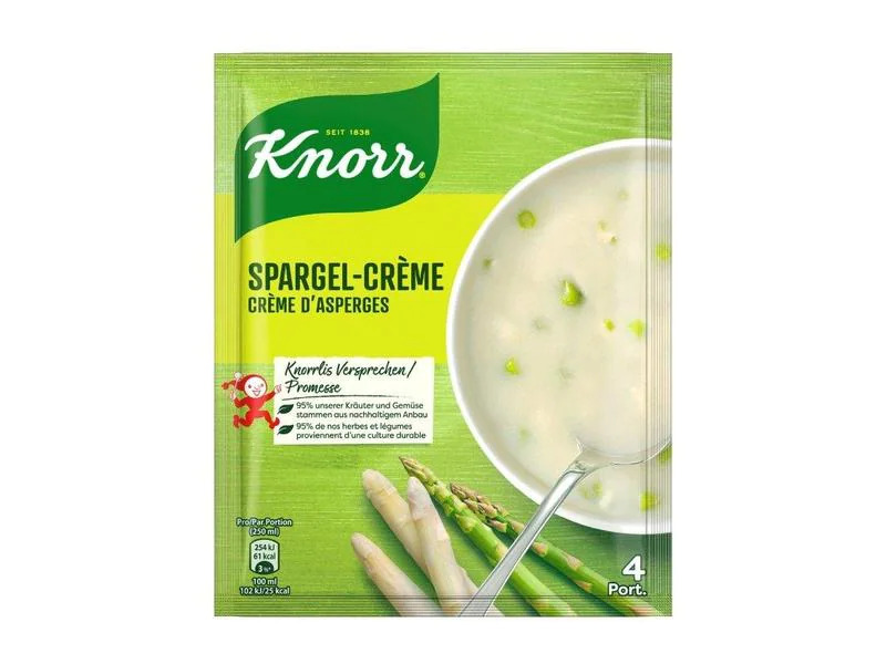 Knorr Spargel-Crème Suppe 4 Portionen