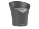 Lechuza Blumentopf ORCHIDEA Schwarz matt