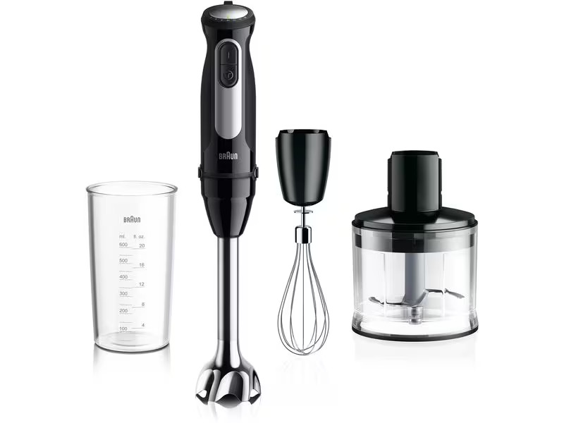 Braun Stabmixer MQ 55236M Pro Schwarz/Silber