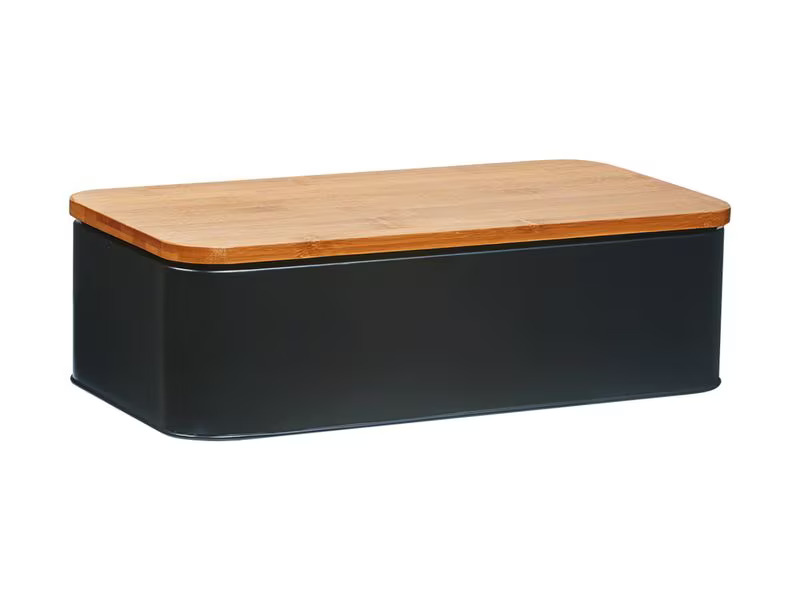 Zeller Present Brotkasten Schwarz
