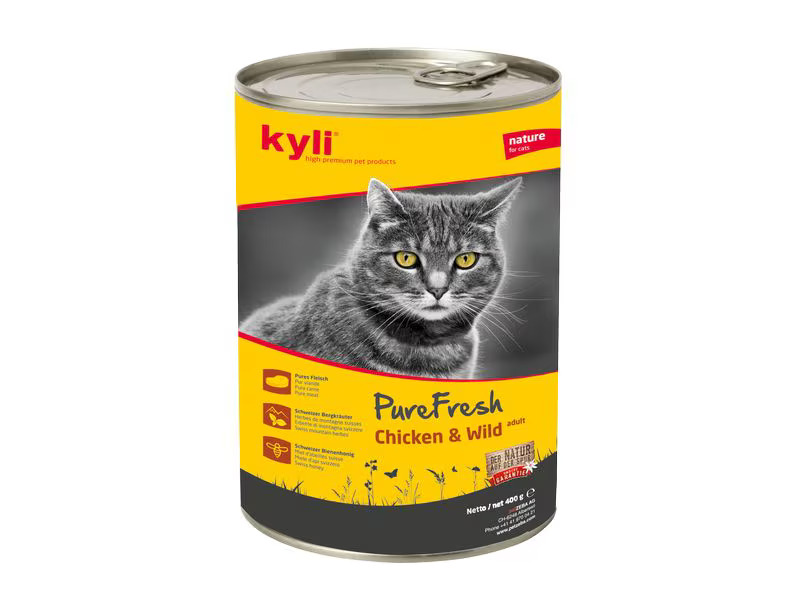 kyli Nassfutter PureFresh Chicken &amp; Wild, 6 x 400 g