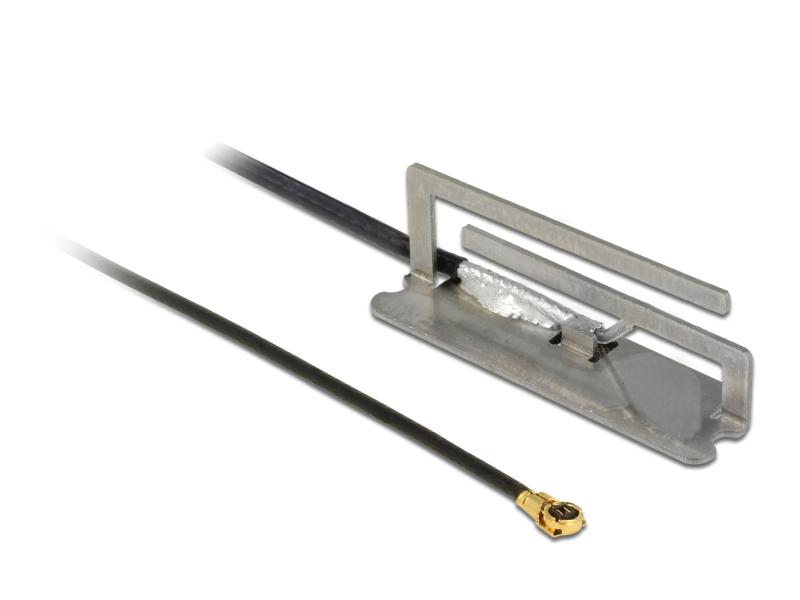 Delock WLAN-Antenne PIFA intern MHF IV 1.6 dBi Rundstrahl