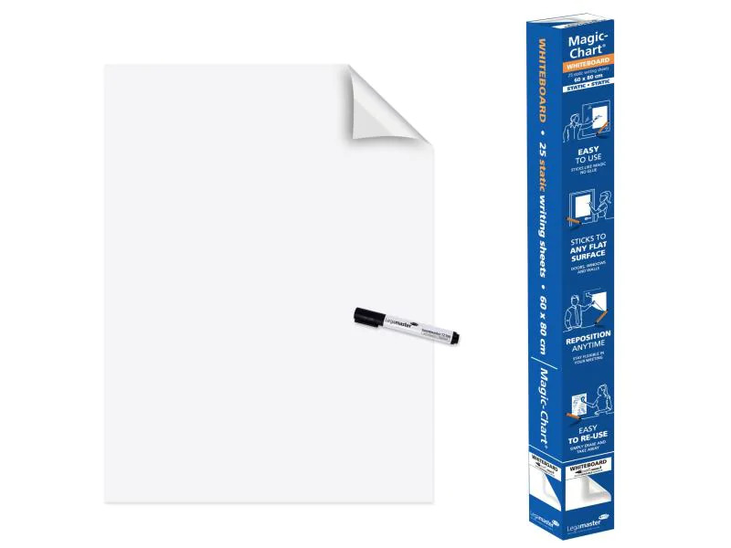 Legamaster Magic-Chart Whiteboard Folie selbsthaftend 60 x 80 cm