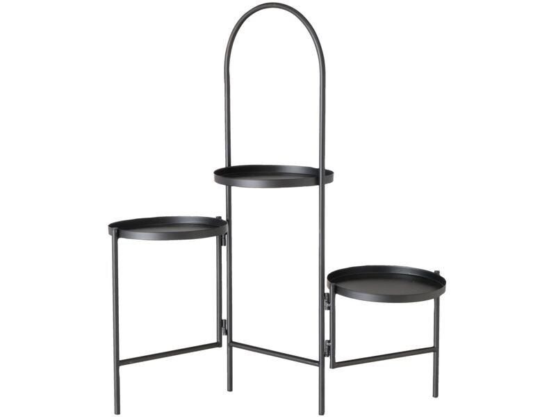 Boltze Blumentreppe Mareta 68 cm, Schwarz