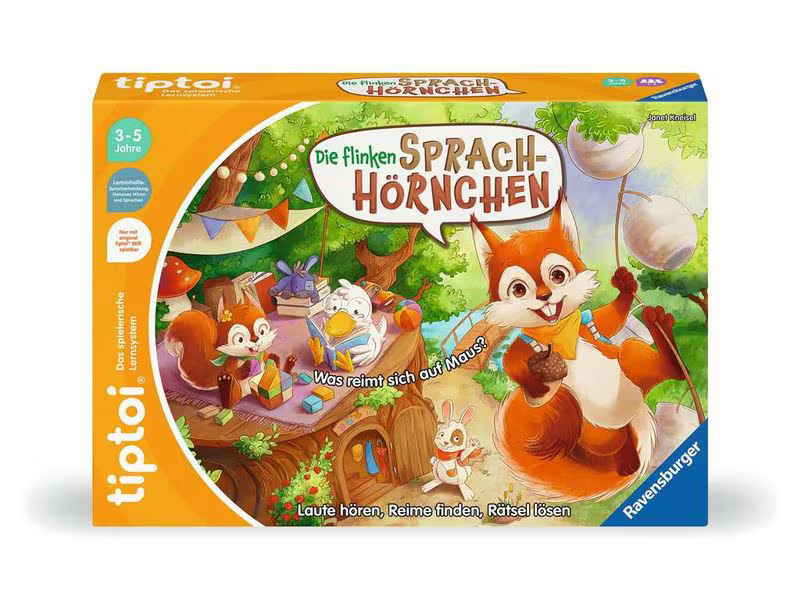 tiptoi Spiel Die flinken Sprach-Hörnchen -DE-