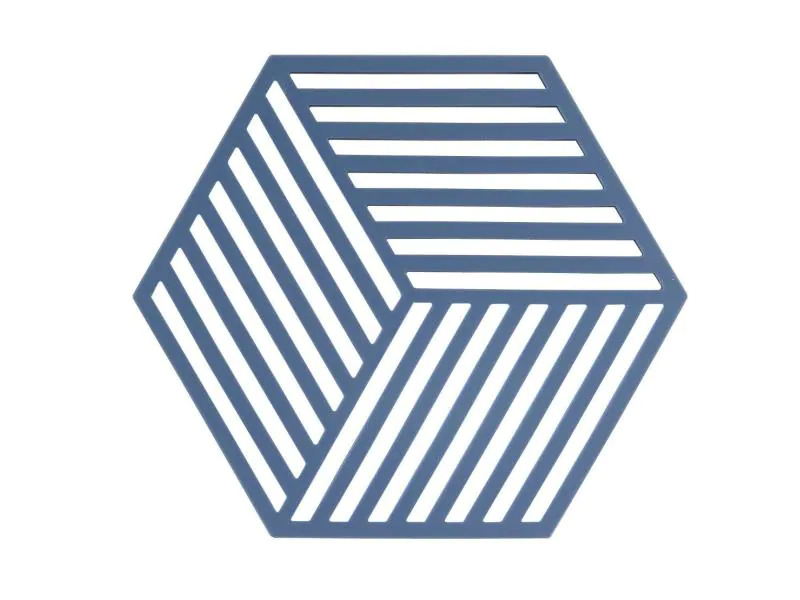 Zone Denmark Topfuntersetzer Hexagon Blau