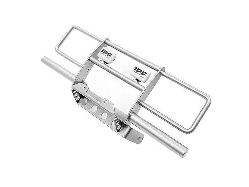 RC4WD Modellbau-Stossstange Oxer Front Winch Lights VS4-10 Silber