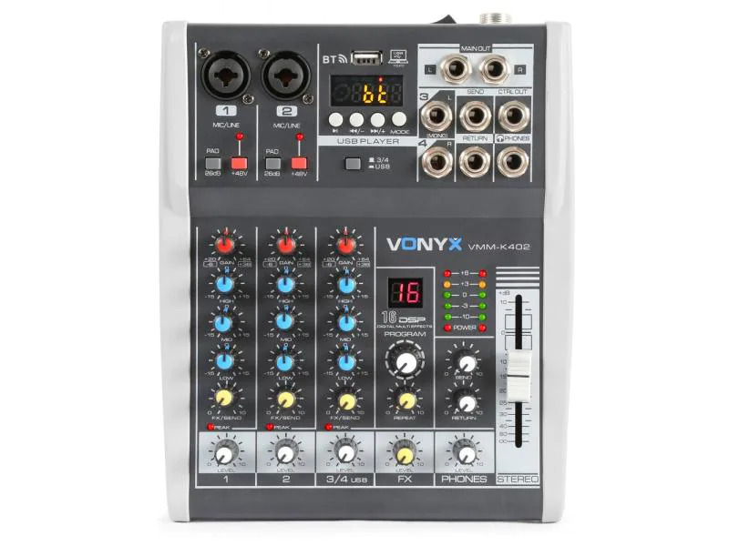 Vonyx Mischpult VMM-K402