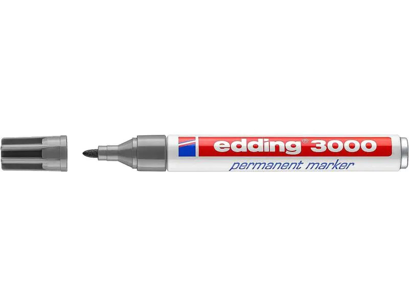 edding Permanent-Marker 3000 Grau