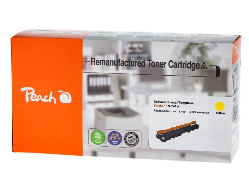 Peach Toner Brother TN-241Y Yellow