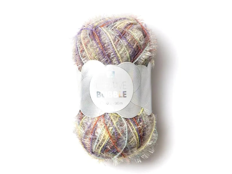 Rico Design Wolle Creative Bubble Print 50 g Mehrfarbig