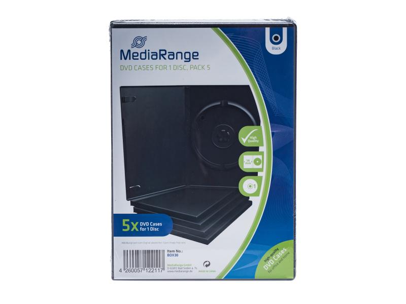 MediaRange Hülle DVD 1 Disc