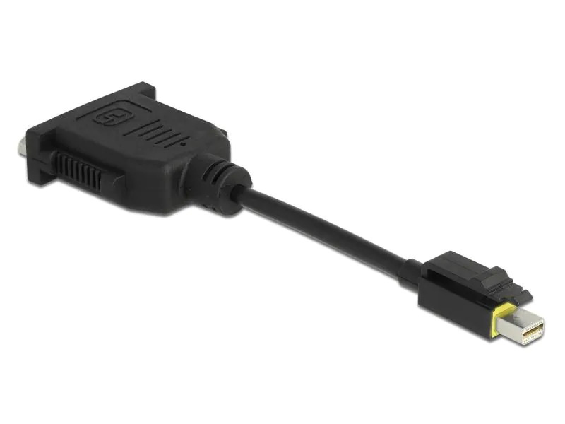 Delock Adapter Mini-DisplayPort – DVI-D 1080p/60Hz, Einrastfunktion