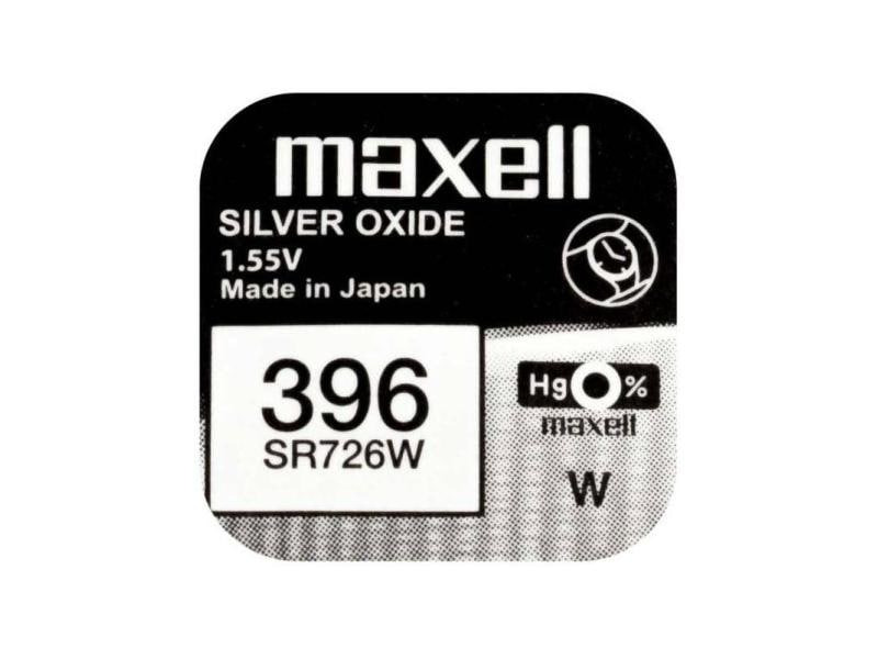 Maxell Europe LTD. Knopfzelle SR726W 10 Stück