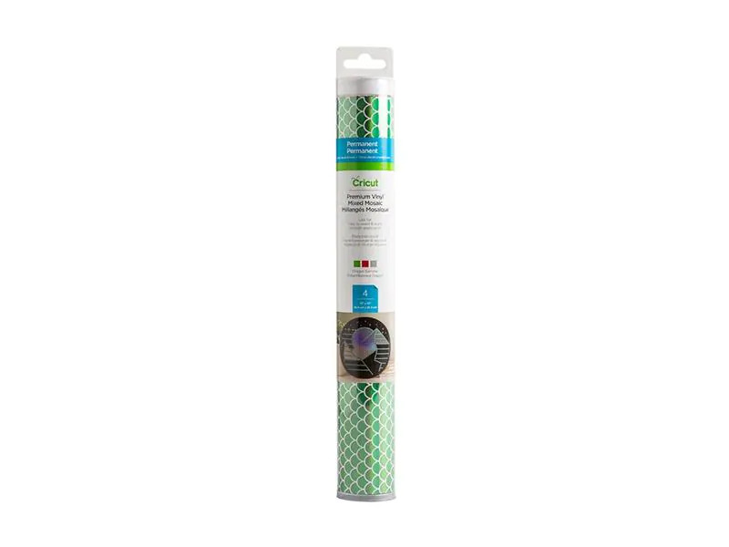 Cricut Vinylfolie Premium Mosaic Dragon 30.5 x 30.5 cm, 4 Blatt
