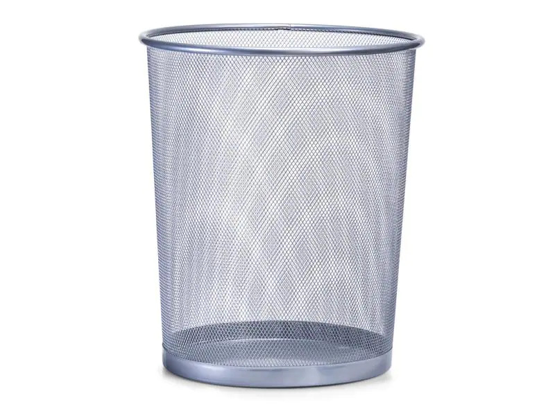 Zeller Present Papierkorb 15 l, Silber