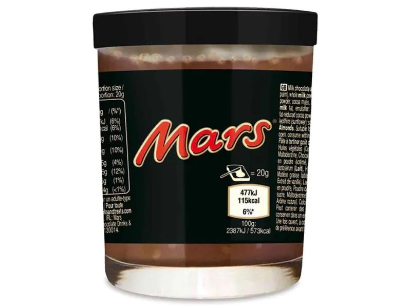 Mars UK Brotaufstrich Mars 200 g