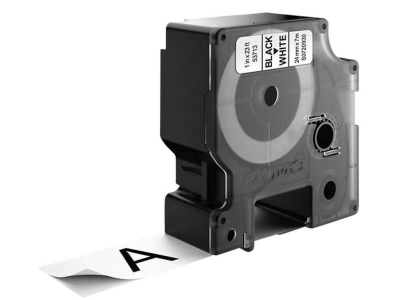 DYMO Beschriftungsband D1 Schwarz auf Weiss