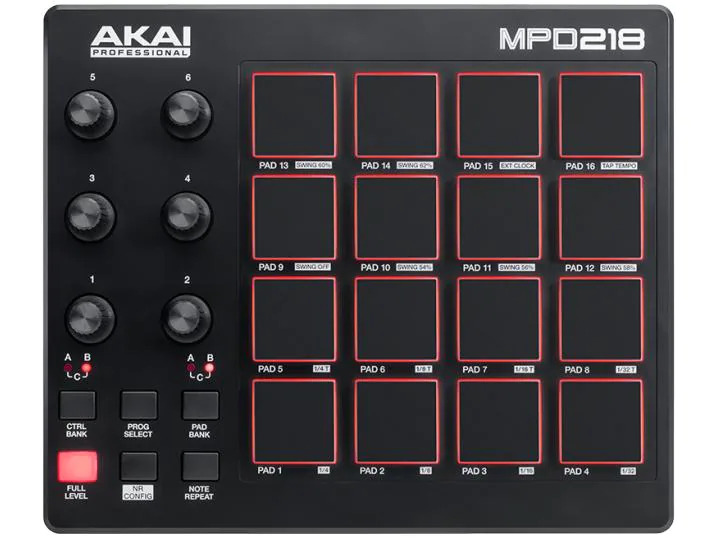 Akai Controller MPD218