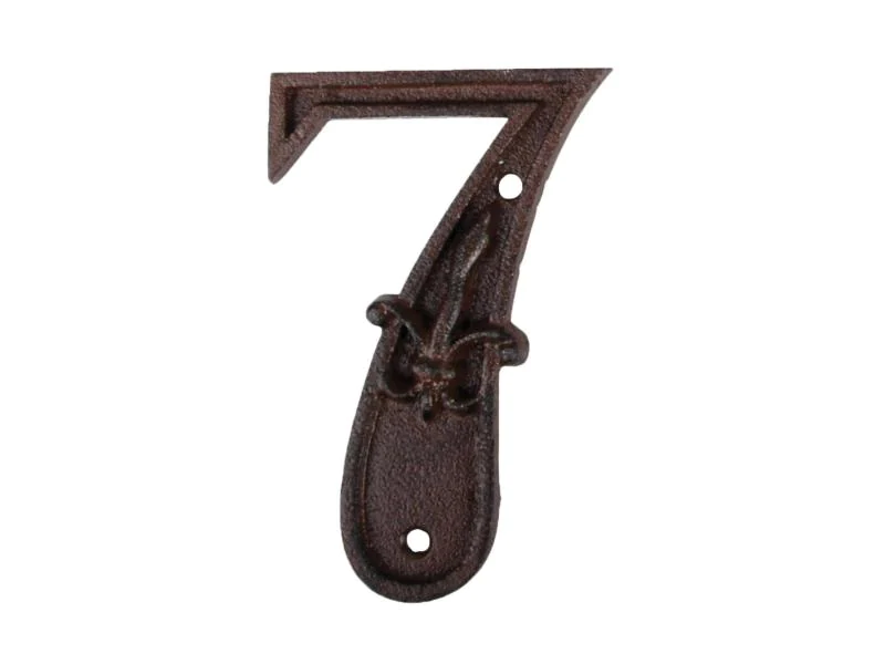 Esschert Design Hausnummer 7 aus Gusseisen