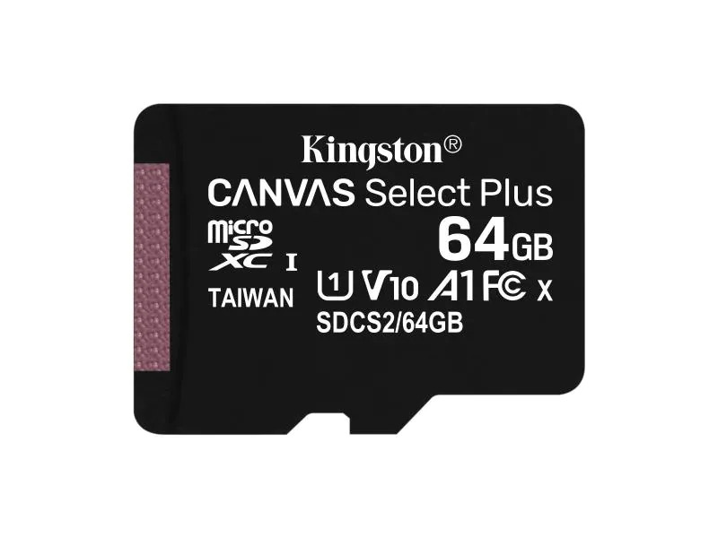 Kingston microSDXC-Karte Canvas Select Plus 64 GB