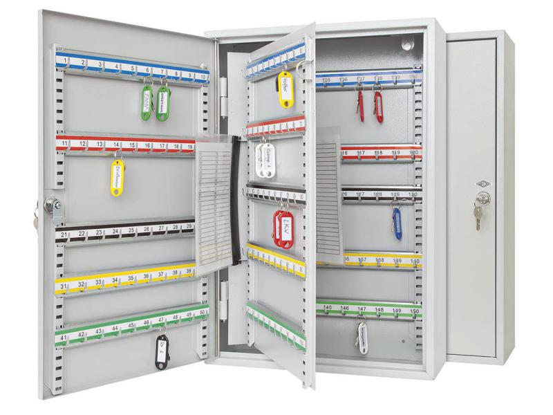 WEDO Schlüsselschrank mit Schlüsselöffnung, 150 Schlüssel