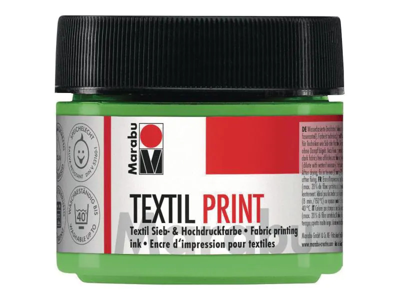 Marabu Textilfarbe Texil Print 100 ml Hellgrün