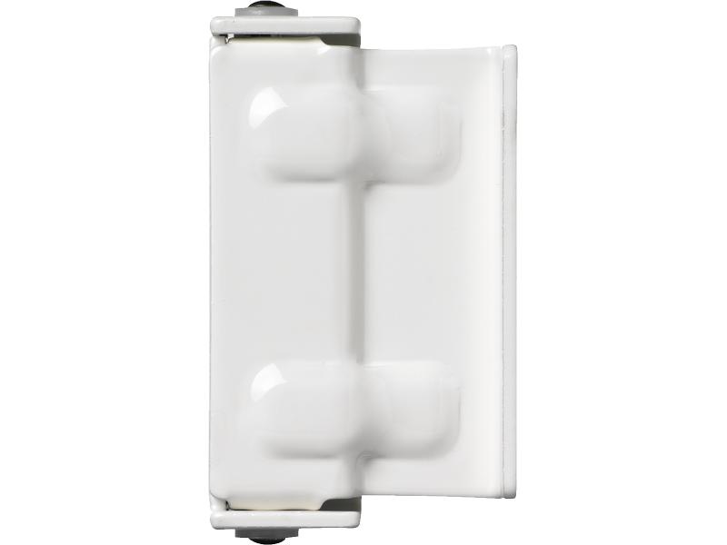 Abus Fenster-Zusatzsicherung SW2 W Weiss Stahl