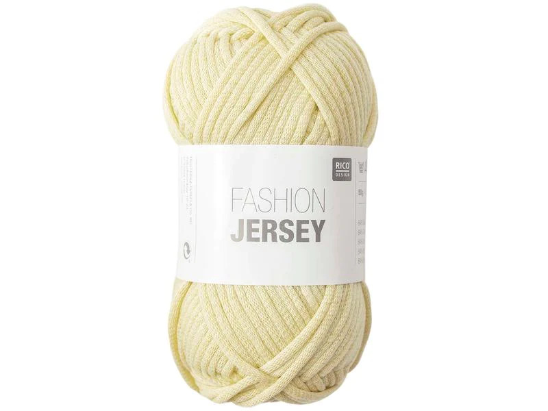 Rico Design Wolle Fashion Jersey 50 g Pastellgelb