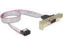Delock Bracket RS-232 Low Profile