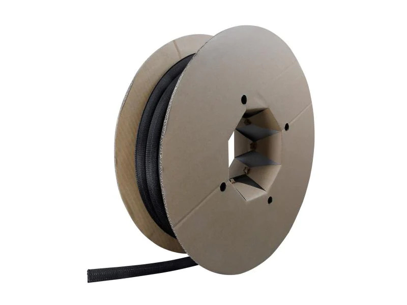 Label-the-cable Kabelschlauch CABLE TUBE 25 m x Ø 4 cm Schwarz