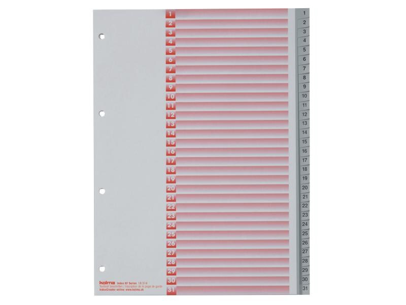 Kolma Register A4 KolmaFlex 1-31