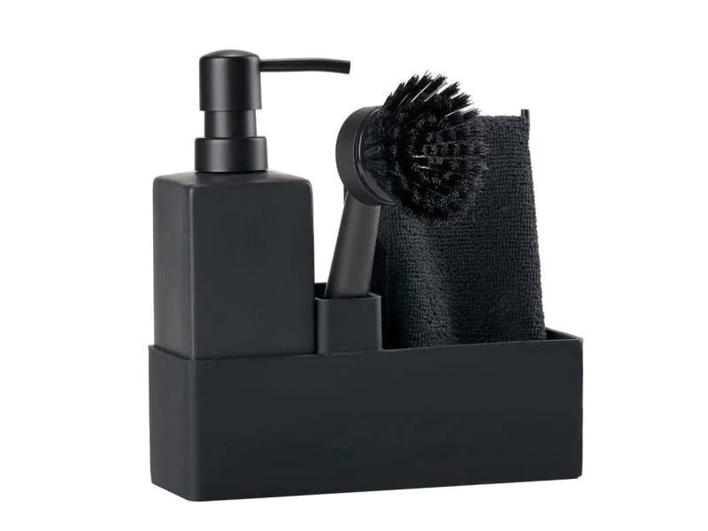 Zone Denmark Spültrogbutler-Set 19 x 20 cm Schwarz