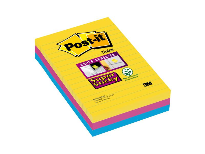 Post-it Notizzettel Post-it Super Sticky  10.1 cm x 15.2 cm