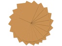 URSUS Tonzeichenpapier A4, 130 g/m², 100 Blatt, Hellbraun