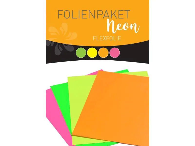 Stahls Aufbügelfolie Flex Set Neon