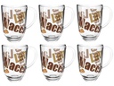 Leonardo Latte Macchiato Tasse Napoli mit Text 380 ml,  Transparent