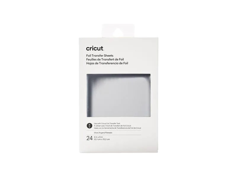 Cricut Transferfolie 10.1 x 15.2 cm Silber , 24 Blatt